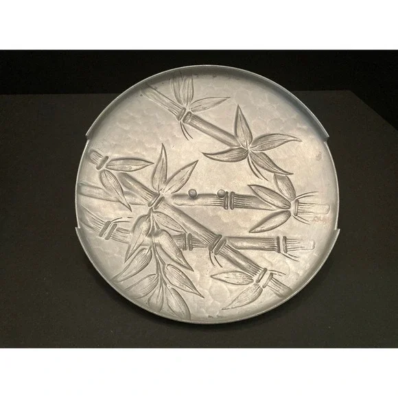 Vintage Everlast Aluminum "Bali Bamboo" 1948-1959 Casserole w/ Pyrex Insert MCM - Picture 12 of 15